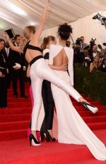 CARA DELEVINGNE at MET Gala 2014 in New York