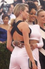 CARA DELEVINGNE at MET Gala 2014 in New York