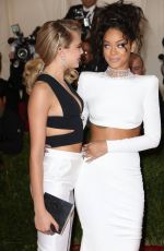CARA DELEVINGNE at MET Gala 2014 in New York