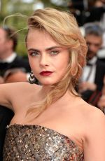 CARA DELEVINGNE at tThe Search Premiere at Cannes Film Festival