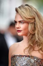 CARA DELEVINGNE at tThe Search Premiere at Cannes Film Festival
