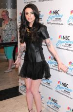 CHER LLOYD at NBC Experience Store in New York