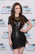 CHER LLOYD at NBC Experience Store in New York