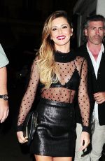 CHERYL COLE Arrives at Cosy Box Club in Cannes