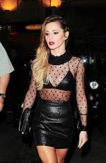 CHERYL COLE Arrives at Cosy Box Club in Cannes