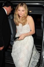 CHLOE MORETZ Arrives at Dinner in Cannes