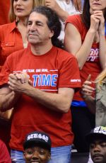 CHLOE MORETZ at Clippers Game at the Staples Center