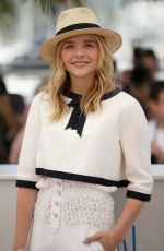 CHLOE MORETZ at Clouds of Sils Maria Photocall at Cannes Film Festival