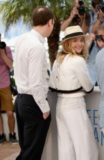 CHLOE MORETZ at Clouds of Sils Maria Photocall at Cannes Film Festival
