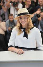 CHLOE MORETZ at Clouds of Sils Maria Photocall at Cannes Film Festival