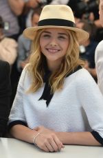 CHLOE MORETZ at Clouds of Sils Maria Photocall at Cannes Film Festival