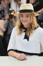 CHLOE MORETZ at Clouds of Sils Maria Photocall at Cannes Film Festival