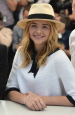 CHLOE MORETZ at Clouds of Sils Maria Photocall at Cannes Film Festival