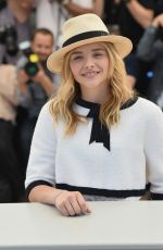 CHLOE MORETZ at Clouds of Sils Maria Photocall at Cannes Film Festival