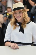 CHLOE MORETZ at Clouds of Sils Maria Photocall at Cannes Film Festival
