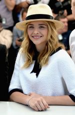 CHLOE MORETZ at Clouds of Sils Maria Photocall at Cannes Film Festival