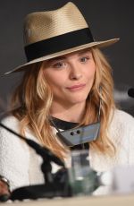 CHLOE MORETZ at Clouds of Sils Maria Press Conference at Cannes Film Festival