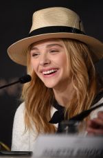 CHLOE MORETZ at Clouds of Sils Maria Press Conference at Cannes Film Festival
