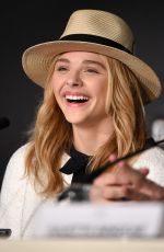 CHLOE MORETZ at Clouds of Sils Maria Press Conference at Cannes Film Festival