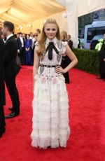 CHLOE MORETZ at MET Gala 2014 in Ney York