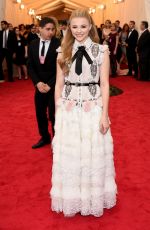 CHLOE MORETZ at MET Gala 2014 in Ney York