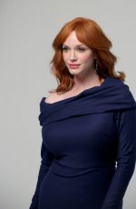 CHRISTINA HENDRICKS at Variety Studio in West Hollywood 