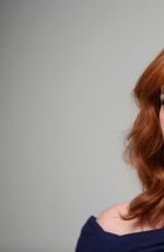 CHRISTINA HENDRICKS at Variety Studio in West Hollywood 