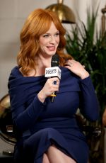 CHRISTINA HENDRICKS at Variety Studio in West Hollywood 