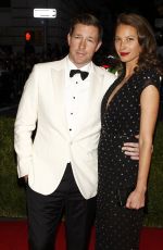 CHRISTY TURLINGTON at MET Gala 2014 in Ney York