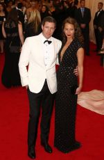 CHRISTY TURLINGTON at MET Gala 2014 in Ney York