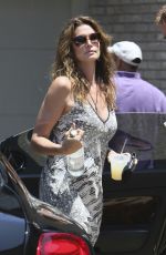 CINDY CRAWFORD at Memorial Day Party in Malibu