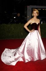 CLAIRE DANES at MET Gala 2014 in New York