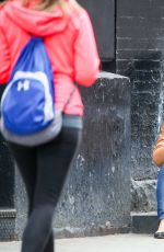 CLAIRE DANES Out and About in New York 2805