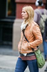 CLAIRE DANES Out and About in New York 2805