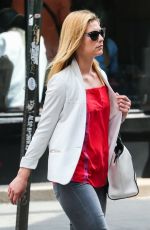 CLAIRE DANES Out and About in New York
