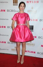 CRYSTAL REED at Nylon Magazine Young Hollywood Party in Los Angeles