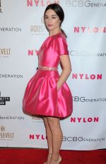 CRYSTAL REED at Nylon Magazine Young Hollywood Party in Los Angeles
