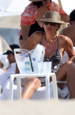 DAISY FUENTES in Swimsuit at a Beach in Miami
