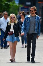 DAKOTA FANNING and Jamie Strachan Out in New York