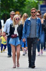 DAKOTA FANNING and Jamie Strachan Out in New York