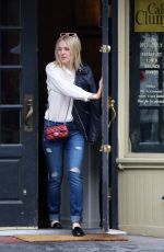 DAKOTA FANNING at Cafe Cluny in New York
