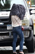 DAKOTA FANNING at Cafe Cluny in New York
