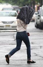 DAKOTA FANNING at Cafe Cluny in New York