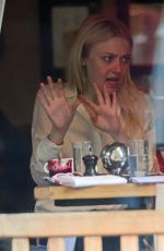 DAKOTA FANNING at Cafe Cluny in New York