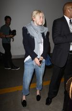 DAKOTA FANNING at LAX Airport in Los Angeles