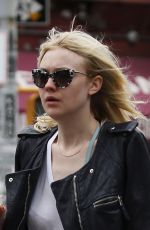 DAKOTA FANNING in JEans Out in New York