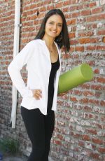 DANICA MCKELLAR Arrives at Dancing with the Star Practice in Los Angeles