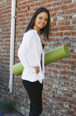 DANICA MCKELLAR Arrives at Dancing with the Star Practice in Los Angeles