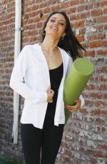 DANICA MCKELLAR Arrives at Dancing with the Star Practice in Los Angeles