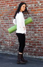 DANICA MCKELLAR Arrives at Dancing with the Star Practice in Los Angeles